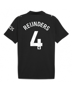 Manchester City Tijjani Reijnders #4 Maglia Gara Trasferta Repliche 2025-26 Maniche Corte Manchester City Tijjani Reijnders #4 Maglia Gara Trasferta Repliche 2025-26 Maniche Corte